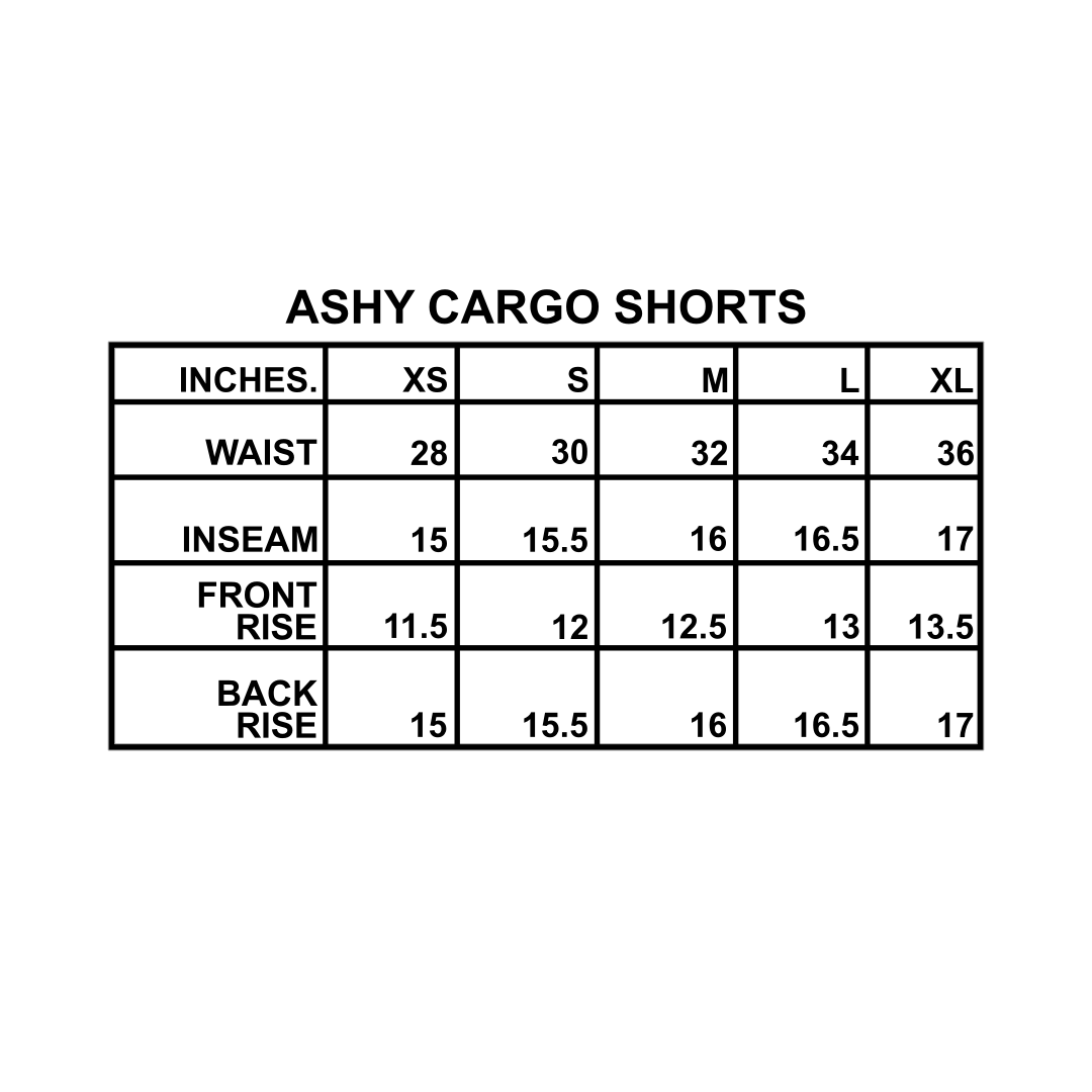 Ashy Cargo Shorts