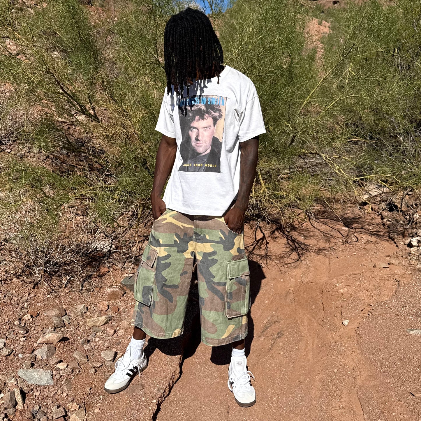 Ashy Cargo Shorts
