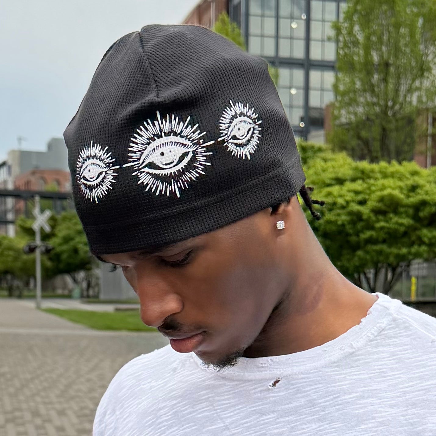 Triple Eye Logo Thermal Beanie