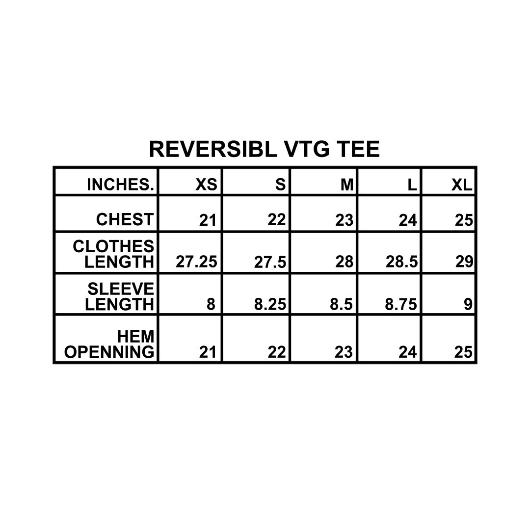 Reversible Vintage Tee