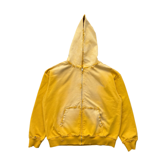 Yellow Blank Zipup